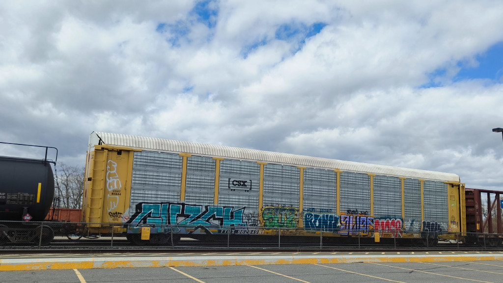 CSXT B11444 (Body) TTGX 962949 (Flat)